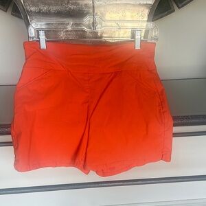 Versona High Waist Orange Shorts size 8 
EXCELLENT CONDITION